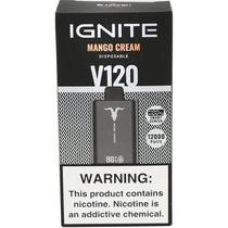 Ignite Vaper Desechable V120 Black 12000 Puffs Mango Cream