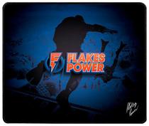 Mousepad Gamer Elg Flakes Power FLKMP002 Fotoptimized 400X450X3MM - Navy