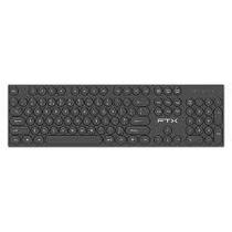 Teclado FTX FTXK22 USB / Portugues  Preto