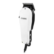 Maquina de Cortar Cabelo Coby CY3368-5111 / 10W / 110V - Preto/Branco