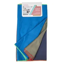 Pano de Microfibra Clean Towel Preto