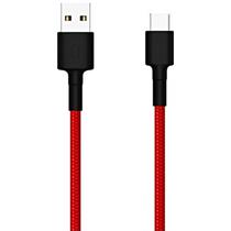 Cabo Xiaomi SJX10ZM Braided USB A USB-C (1 Metro) - Vermelho/Preto