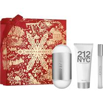 Kit Perfume Carolina Herrera 212 NYC Edt - Feminino 3 Pecas