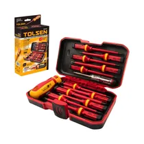 Kit de Destornillador Tolsen 38016 13 Piezas