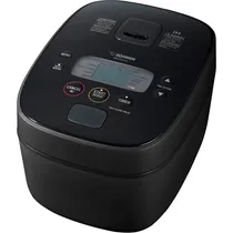 Panela Elétrica de Arroz Zojirushi NW-QAC18BA Aquecimento Por Indução 10 Xícaras 1.8L 110V - Preto