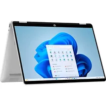 Notebook HP Omnibook 5 Flip 14‑FP0023DX com Tela Touch 14 FHD+ / Intel Core 7 150U / Ram 16GB / 512GB SSD / Windows 11 - Silver