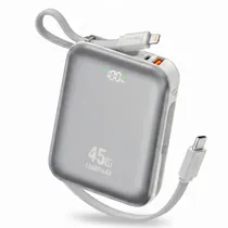Carregador Portátil A'Gold Pro+ BTE-105 45W 10000MAH - Cinza