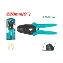 Alicate Con Matraca para Crimpar Total THCPL1506 22 CM