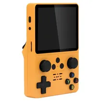 Consola Game Portatil Gameboy Switch R35S / Recarregável / PS1/ PS2/ PSP / 3.5" / 1GB - Laranja