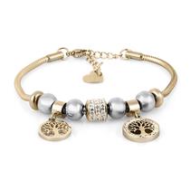 Pulseira Feminina Daniel Klein DKJ.3.2089-4 - Dourado/Prata