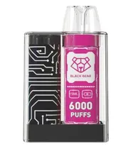 Black Bear 6000 Puffs Strawberry Ice