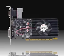 Placa de Video Afox 1GB Nvidia Geforce GT730 GDDR3 AF730-1024D3L7-V1 64BITS 700MHZ HDMI, DVI, VGA(D-Sub)