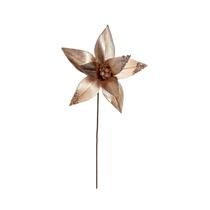 Flor Navidena Santini 140-4101084 28 X 55 CM Rose Gold