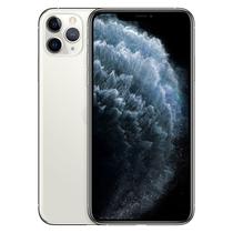 Celular Apple iPhone 11 Pro Max A2218 ZD 64GB / 4GB Ram / 4G / Tela 6.5"/ Cameras 12MP+12MP+12MP e 12MP - Prata (Cpo)