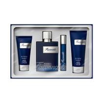 Kit Perfume Masculino Faconnable Riviera Edp 90ML + Perfume 20ML + Loci?N 50ML + Loci?N 90ML