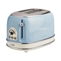 Tostadora Ariete Vintage 0155 929/764 810W 220V Celeste Pastel