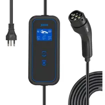 Carregador Portátil Joog para Carro Eletrico JG-EVPC2 / 16A / 3.5KW - Preto