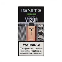 Dispositivo Descartavel Ignite V120 Pro 12000 Puffs Rose Gold Lemon Lime