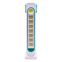 Lampada LED de Emergencia Solar Light ZB-S175 / 200W / 2400MAH / USB - Branco