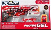 Zuru Pistolas X-Shot Hypergel Clutch c/5.000 Balines de Gel Plastico 8 AÑos+ Multicolor
