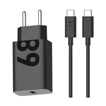 Carregador Motorola Turbo Power 68 Watts USB-C para USB-C - Preto