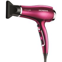 Mondial Secador de Cabello SC-36 Chrome Plastico 2 Niveles Rosa Oscuro