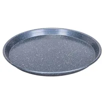 Assadeira para Pizza Antiaderente 24CM - Cinza