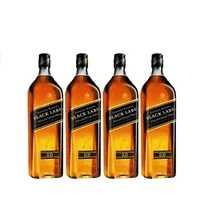 J.Walker Whisky Black Label Pack X4 1LT