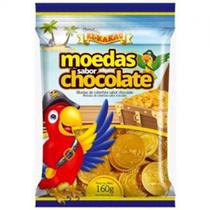 Moedas de Chocolate Kikakau Pacote 160G