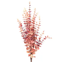 Galhos Eucalipto Artificial Decorativos - Vermelho