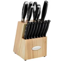 Jogo de Facas com Bloco Cuisinart C77TRN-15P Nitrogênio - 15 Peças