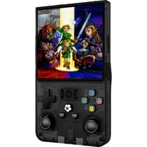Mini Console Portátil R36 Max Retro - Preto