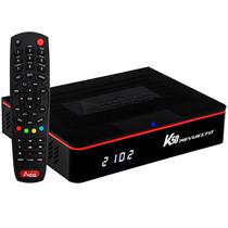 Receptor Fta Audisat K50 Revuelto Iptv Wi-Fi - Preto
