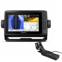 GPS Garmin Echomap Plus Uhd 73SV + Transdutor GT54UHD-TM (010-02339-01) (Mapas Brasil Navionics Vision+ Incluso)