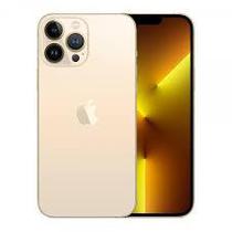 iPhone Semi Novo 13 Pro Max 128GB Gold - Grade A (Americano) 2 Meses de Garantia