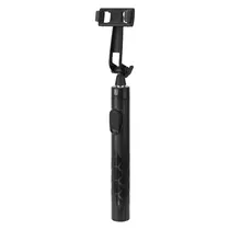Tripe para Celular Ur UF-02 Selfie Stick com Bluetooth / com Controle Remoto / 1.8 Metros - Preto