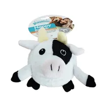Juguete para Mascotas Pawise 15170 Peluche de Vaca 16 CM Blanco/Negro