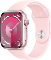 Apple Watch S9 (GPS) Caixa Aluminio Pink 45MM Pulseira Esportiva (M/L)