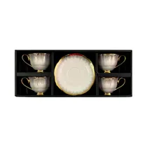 Juego de Tazas Con Plato Concepts 087-171001 8 Piezas
