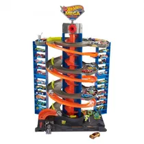 Car Hot Wheels Playset Garage Mega City 50 92090