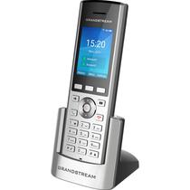 Telefone IP Sem Fio Grandstream WP-820 Wi-Fi 1 Base - Preto/Prata