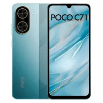 Celular Xiaomi Poco C71 64GB / 3GB Ram / Dual Sim / Tela 6.88" / 32MP - Azul (Global)