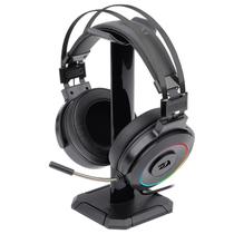 Headset Gaming Redragon Lamia 2 H320RGB 7.1 com USB para PC e PS4 + Suporte - Preto