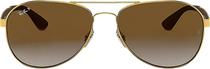 Oculos de Sol Ray-Ban RB3549 001/T5 61 - Masculino