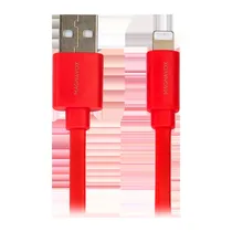 Cabo USB para iPhone Magnavox MAC4419-Mo Lightning 1M - Vermelho