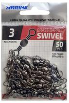 Girador Marine Sports 03 Black Nickel Swivel com 50 PCS