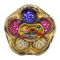 Bombom Las Delicias com 5 Unidades Caixa Flor 55G