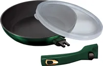 Frigideira com Tapa Berlinger Haus Emerald Collection 28CM - BH-6906