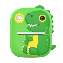 Camera Digital Infantil Xo XJ05 c/Impressora - Dino/Verde