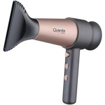 Secador de Cabelo Quanta QTSPS200 / 3 Temperaturas / 2 Velocidades / 2000W / 220V - Rosa/ Cinza